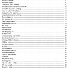 9780857474681-Creative-Writing-Year-6-contents