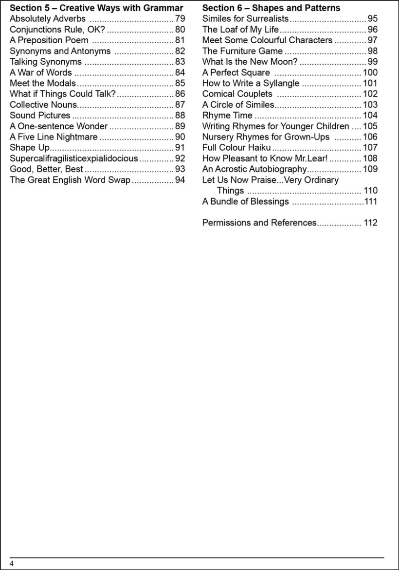 9780857478313-Cracking-Creative-Writing-contents2