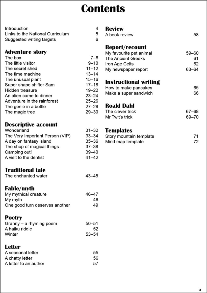 9781783170593-Boost-Creative-Writing-3-4-KS2-contents