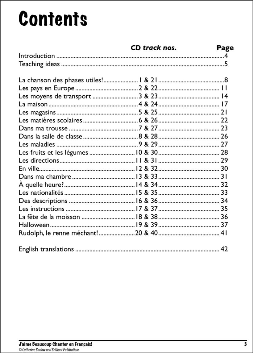 9781783170920-Jaime-Beaucoup-Chanter-contents-1