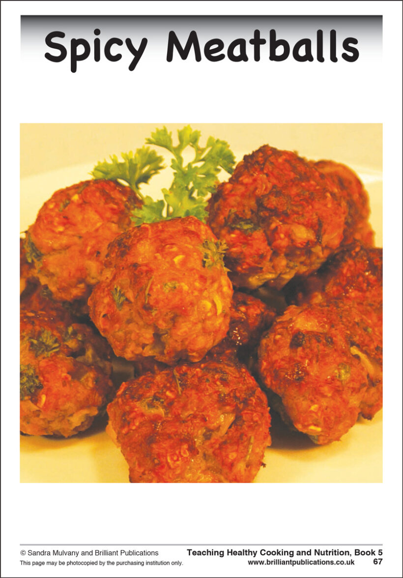 9781783171125-Healthy-Cooking-Nutrition-Primary-Book-5-Spicy-Meatballs