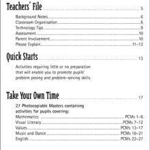 9781783171927-Problem-Solving-Across-Curriculum-7-9-Contents
