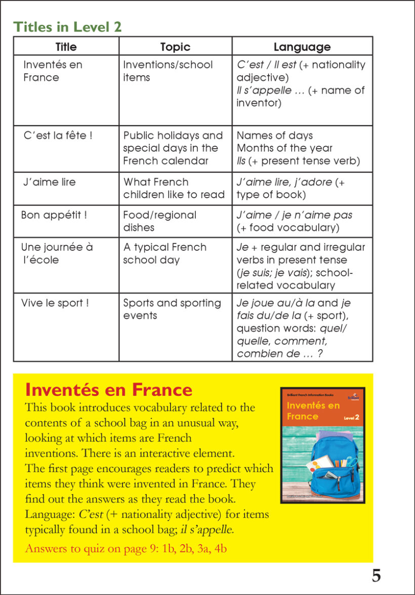9781783172009-Teaching-Guide-Level-2-contents-5