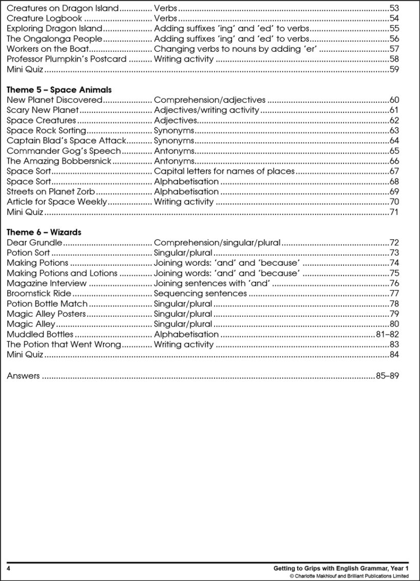 9781783172153-Getting-Grips-English-Grammar-Yr-1-contents2