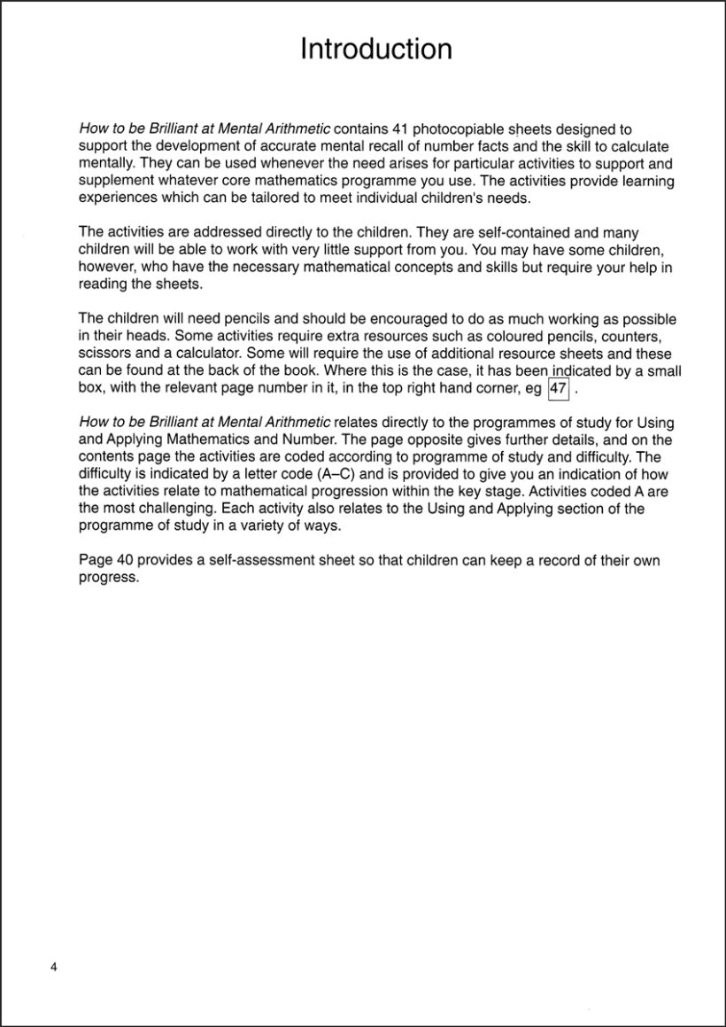 9781897675212-Brilliant-at-Mental-Arithmetic-contents1