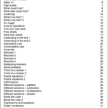 9781903853122-Dazzle-Algebra-contents1