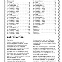 9781903853399-Dazzle-Maths-Crosswords-Book-2-contents