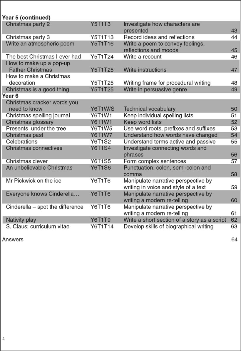 9781903853672-Christmas-Language-Literacy-KS2-contents2