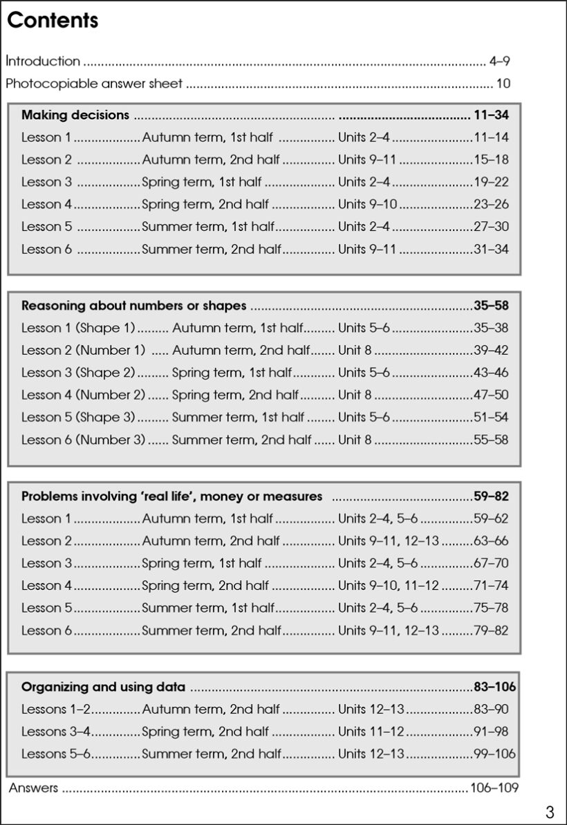 9781903853740-Maths-Problem-Solving-Year-1-contents1