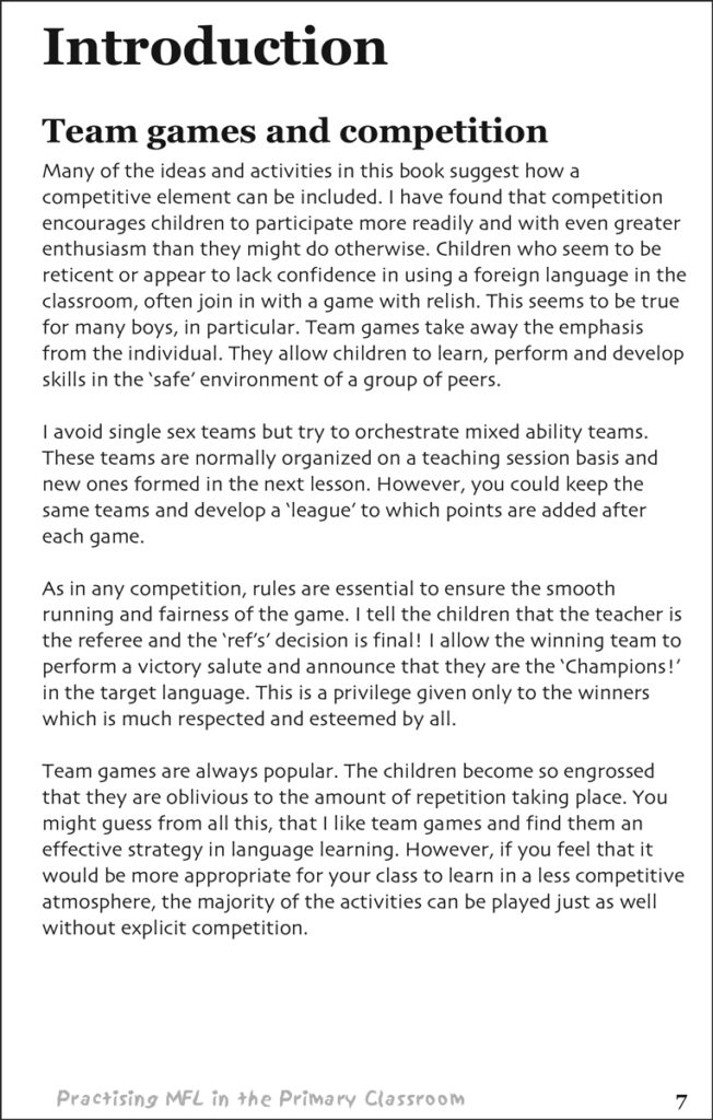 100+ Fun Ideas for Practising Modern Foreign Languages in the Primary ...