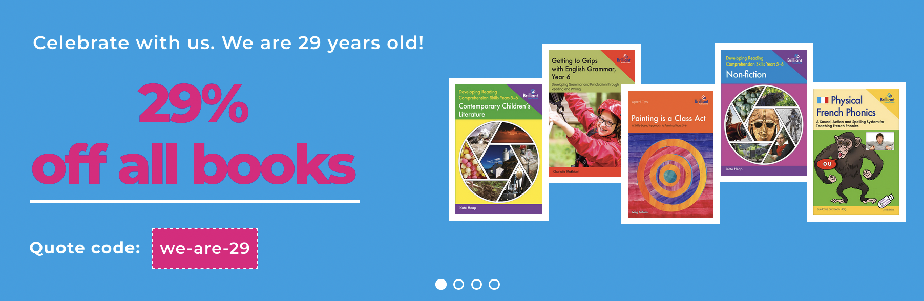 What’s been happening at Brilliant Publications? Brilliant Publications