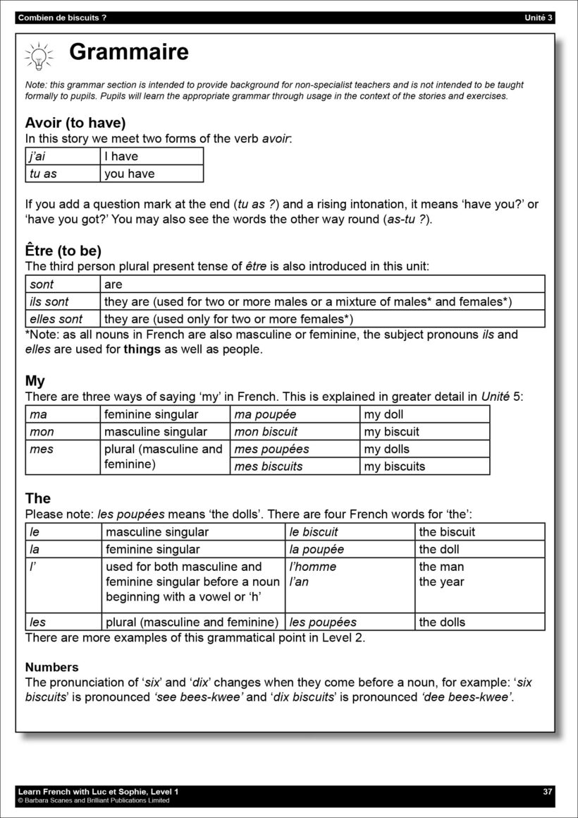 9781783173907-Luc-Sophie-Level-1-grammaire